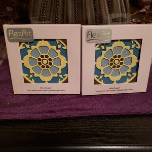 Flexart Wine/drink  coasters